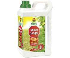 Flüssiger Rasendünger, Unkraut & Moos Nein-Danke!, Für gesunde und sattgrüne Rasen, 3 Ltr - Compo