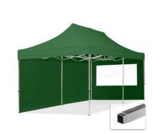 Profizelt24 - 3x6 m Faltpavillon TOOLPORT, ECONOMY Alu 32mm, Seitenteile mit Panoramafenstern,