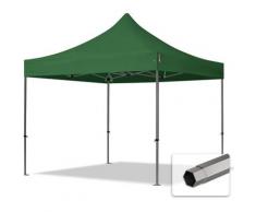 Faltzelt Partyzelt 3x3m - ohne Seitenteile PROFESSIONAL Dach 100% WASSERDICHT Faltpavillon Pavillon