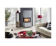 Kaminofen OSORNO L 7,8 kW Ofen Kamin Holzofen Bausatz Stahl/Schwarz/links - Olsberg