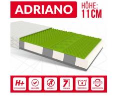FDM - Matratze 90x180 cm Kaltschaummatratze adriano H2 H3 11 cm Kindermatratze profilierter hr
