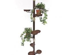 Teleskop Blumenregal Metall Spannregal bis 260 cm Blumensäule Blumentreppe Art.7 Blumenständer