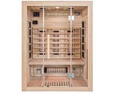 Infrarotsauna Sahara L mit Vollspektrumstrahler | Infrarotkabine Wärmekabine, Saunakabine, Sauna