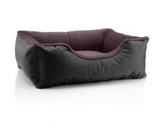 Beddog - ® Hundebett TEDDY, Hundesofa aus Cordura und Microfaser-Velours, waschbares Hundebett mit