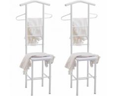 Herrendiener JIVO im 2er Set in weiss/weiss