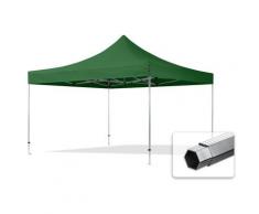 4x4 m Faltpavillon TOOLPORT PROFESSIONAL Alu 40mm, dunkelgrün