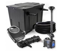SunSun 1-Kammer FilterSet 12000l 18W UVC Teich Klärer NEO7000 50W Pumpe Schlauch Springbrunnen