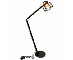 BRILLIANT CENTURY Leseleuchte 190 cm Metall Burned steel