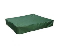 Ilovemilan - Sandkastenabdeckung 120x120cm Wasserdichte Abdeckung UV-Schutz 70% für Oxford