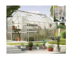Vitavia Gewächshaus 'Jupiter 9900' aluminium eloxiert 9,9 m² 4 mm HKP