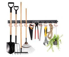 Ocxin - Gerätehalter Garten Wandhalterung,MOHOO 64inch Gartengeräte Aufhängung Werkzeug Organizer