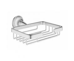 Grohe 40659EN1 Essentials Authentic Ablagekorb, nickel gebürstet