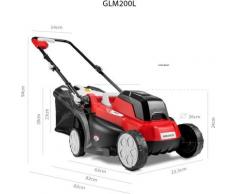 Schnurloser Akku-Rasenmäher 40V GLM200L, 2 Batterien 20V 2 oder 4 Ah + 1 Ladegerät, Schnittbreite