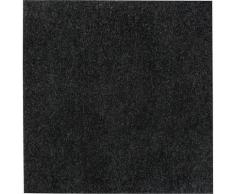 Teppichfliesen selbstklebend 40 x 40cm ab 7,50€/m² Bodenbelag 4m² - Anthrazit