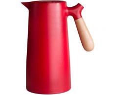 Lifcausal - Kaffeekanne Thermo-Kaffeekaraffe Doppelwandige Thermoskanne Haushalt Glaseinsatz