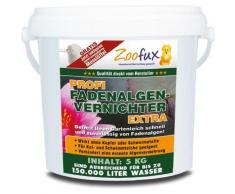 Zoofux Profi Gartenteich Fadenalgenvernichter extra (Schneller Algenentferner, Algenmittel) 5 kg