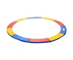 ® Trampolin-Randabdeckung | PVC PE | Ø244 cm | Bunt - bunt - Homcom