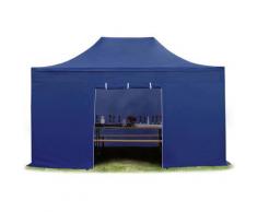 Faltzelt Partyzelt 3x4,5m - ohne Fenster PROFESSIONAL Dach 100% WASSERDICHT Faltpavillon Pavillon
