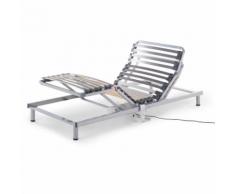 Praktischer Lattenrost elektrisch vertellbar aus Holz 90x200 cm Comfort