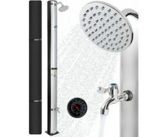 Solardusche Gartendusche Pooldusche Außendusche mit Thermometer 40 L inkl.Abdeckhaube
