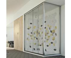 Young Duo 2 Türen Duschkabine 150x80 CM H198 ESG-Klarglas