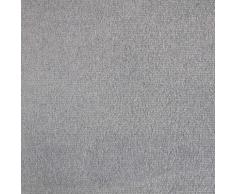 Bricoflor - Teppichfliesen | Schatex Simply Soft '2718 Grau' | Handmuster 15 x 15 cm - Grau