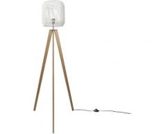 Paco Home - led Stehlampe Modern Wohnzimmer Schlafzimmer Rattan Optik Boho Korb Stehleuchte E27