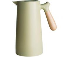 Asupermall - Große Thermo-Kaffeekaraffe Doppelwandige Thermoskanne Haushaltsglas-Liner Kaffeekanne