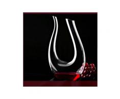 1500 ml Weinkaraffe Ausgießer Behälter U-förmige Glasflasche