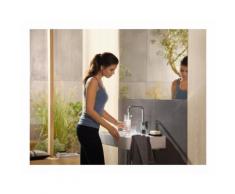 hansgrohe Metropol Einhebel-Waschtischmischer 230, Hebelgriff, Push-Open Ablaufgarnitur, Ausladung