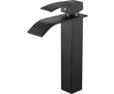 Auralum Wasserhahn Bad Armatur Wasserfall Mischbatterie Badarmatur Einhebelmischer