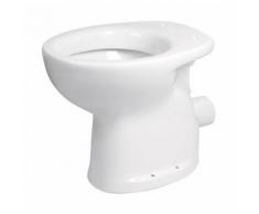 Idral Stand-WC serie EASY waagrechter Abgang | weiß
