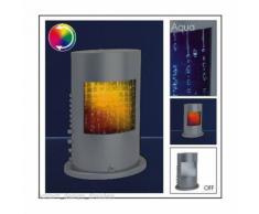 Paulmann 3435 LED Aqualight Tischleuchte max. 7,7W Titan Zimmerbrunnen mit Sound