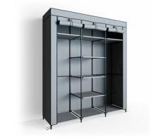 Vicco - Kleiderschrank XXXL DIY Faltschrank Stoffschrank Steckregal System Schrank