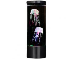 Qualle Lampe, Farbwechsel Lampe, Quallen Licht, Quallen Aquarium, Led Fantasy Lava Lampe, Aquarium