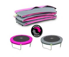 EXIT Schutzrand Twist Trampolin ø244cm - rosa/grau