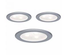 Paulmann 935.44 Möbel LED Einbauleuchten Set 3x3W High Power Chrom matt