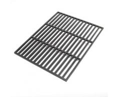 Gusseisen Grillrost eckig 45 x 35 cm massiv für Holzkohlegrill Gasgrill