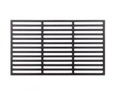 Grillrost Gusseisen eckig 45x26 cm emailliert Grillgitter Gussrost, Grillauflage