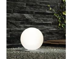 Solar Leuchtkugel 40 cm mit 16 Lichtfarben Solarleuchte Garten Esotec 102892