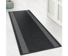 Teppich-Läufer auf Maß Natura Sisal-Optik Anthrazit 80x100 cm - Anthrazit