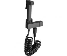Bidet Handbrause Schwarz Hand Sprühgerät Multifunktionales Kupfer Bidet Wand wc