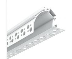 Barcelona Led - Aluminiumprofil für LED-Streifen Wandfluter 72,3x58,9mm (2m)