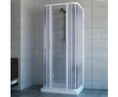 Duschkabine in pvc h 185 cm Mod. Ariete 70x100x70 zentrale Öffnung