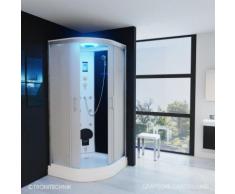 TroniTechnik Dampfdusche Dusche Fertigdusche Duschkabine Dampfsauna Eckdusche Komplettdusche