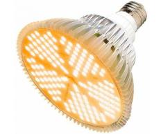 100W LED Pflanzenlampe E27 150 LEDs Vollspektrum Pflanzenlicht LED Grow Light, Achstumslampe