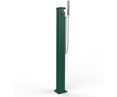 Warme Gartendusche Jolly Go Grün cm 18,5x20x115 CV-JG140/6016 - Arkema Design-prodotto Made In Italy