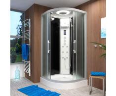 AcquaVapore QUICK26-0313 Dusche Dampfdusche Komplette Duschkabine -Th 80x80 10108 --> JA mit 2K