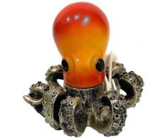 Octopus Schreibtischlampe Vintage Exquisite Harz Retro Octopus Tisch Nachtlicht für Schlafzimmer