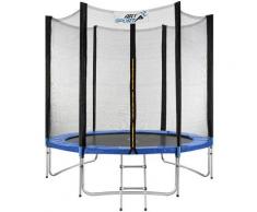 ArtSport Outdoor Trampolin Jampino Ø 244 cm GS-geprüft – Gartentrampolin Kinder – Kindertrampolin